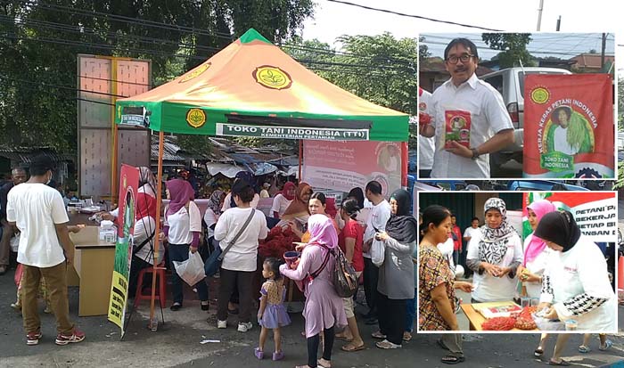 Konsumen di Jakarta Apresiasi Bazar Murah Toko Tani BKP Kementan